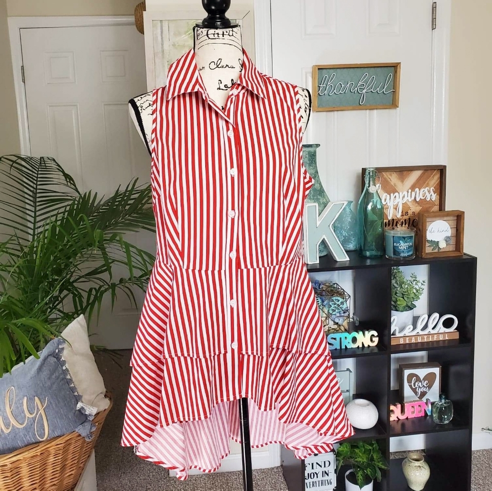 New York & Campany High Low Top